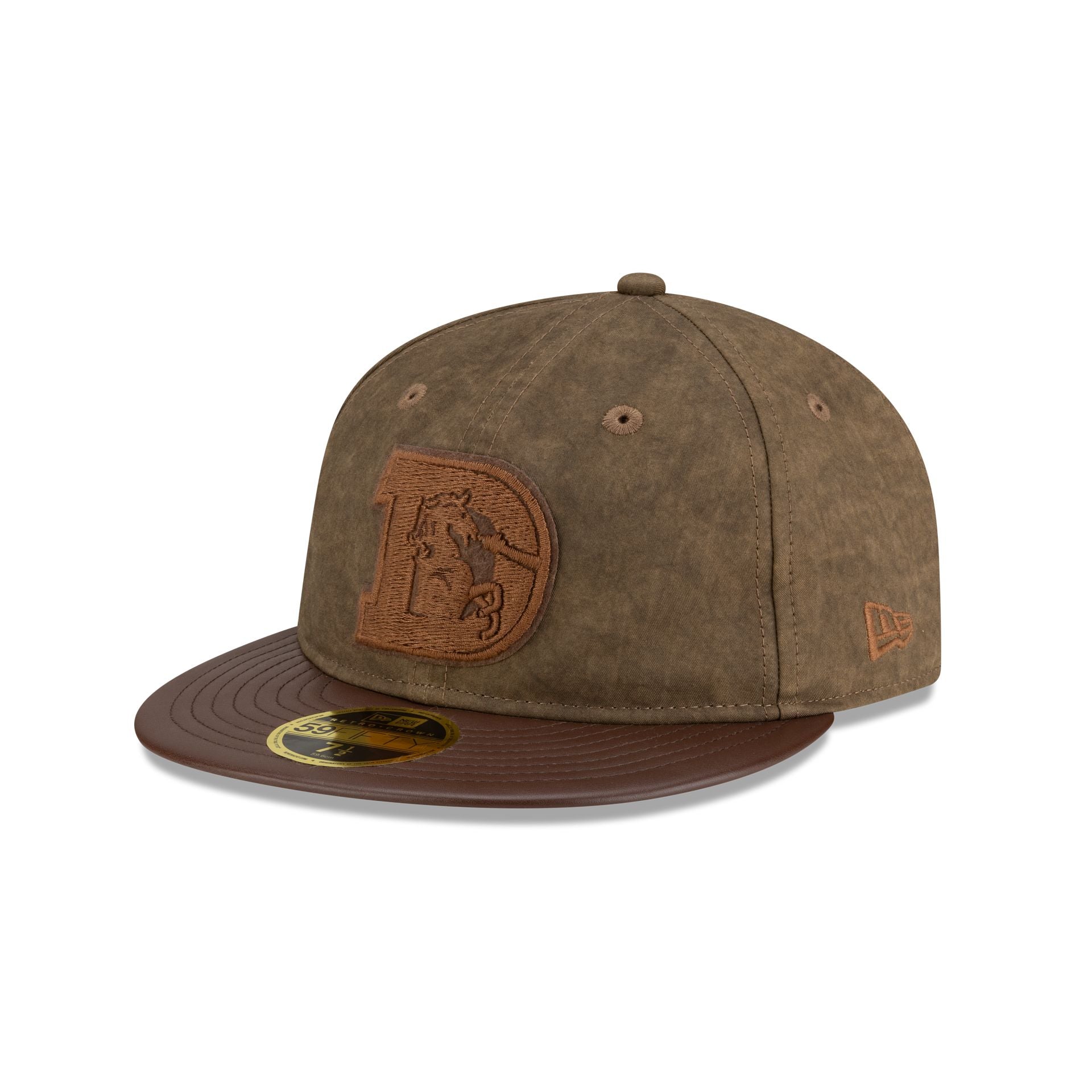 Denver Broncos Utility Linen Retro Crown 59FIFTY Fitted Hat