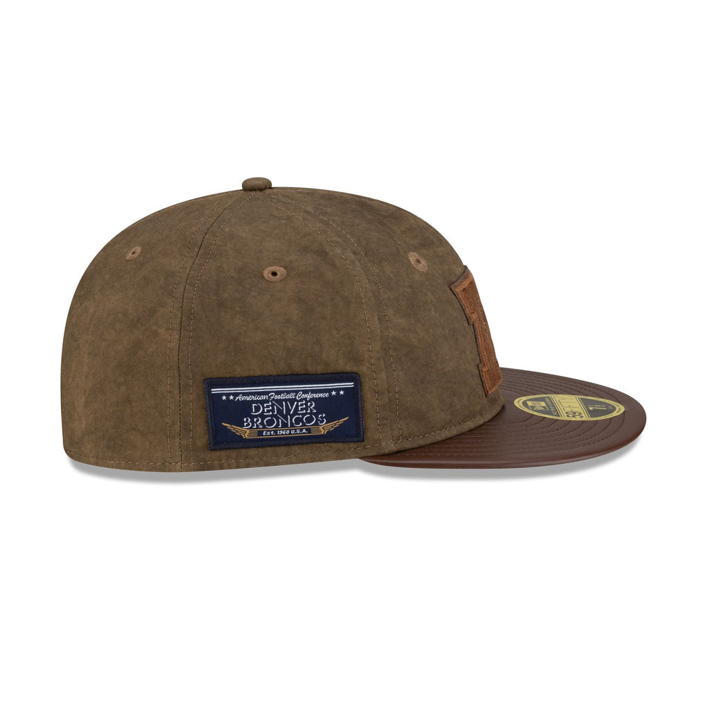 Denver Broncos Utility Linen Retro Crown 59FIFTY Fitted Hat