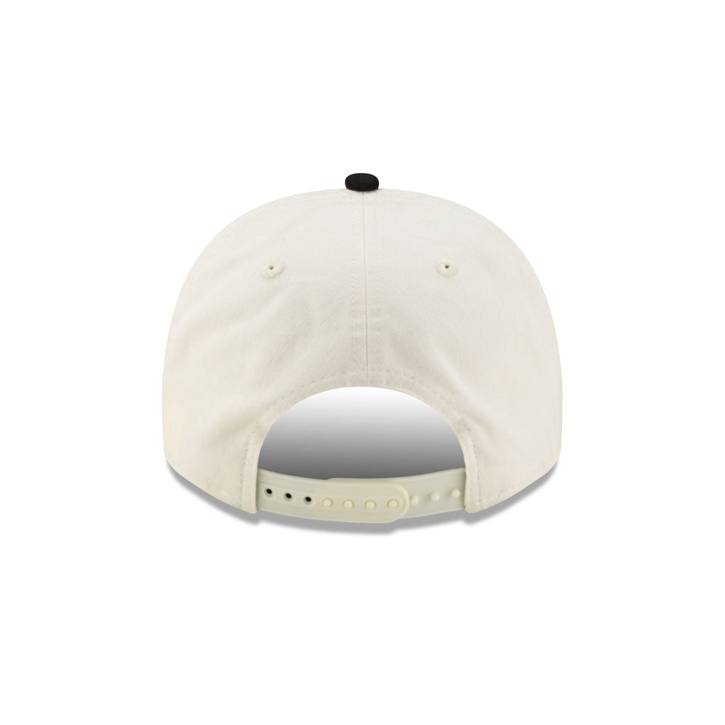 Chicago White Sox Cotton Brush Chrome Pre-Curve 9FIFTY A-Frame Snapback Hat