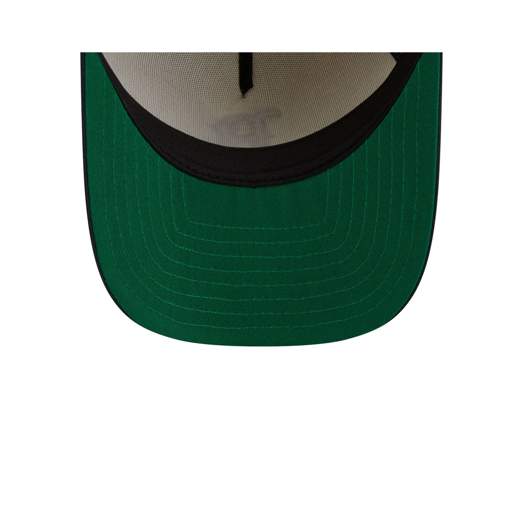 Boston Red Sox Cotton Brush Chrome Pre-Curve 9FIFTY A-Frame Snapback Hat