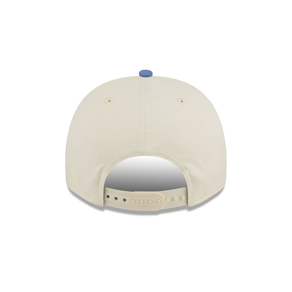 Los Angeles Dodgers Cotton Brush Chrome Pre-Curve 9FIFTY A-Frame Snapback Hat