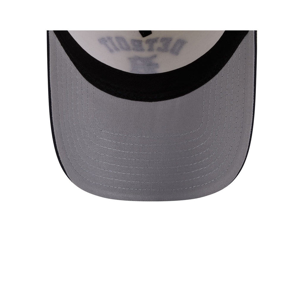 Detroit Tigers Chrome White Arched 9FORTY A-Frame Snapback Hat