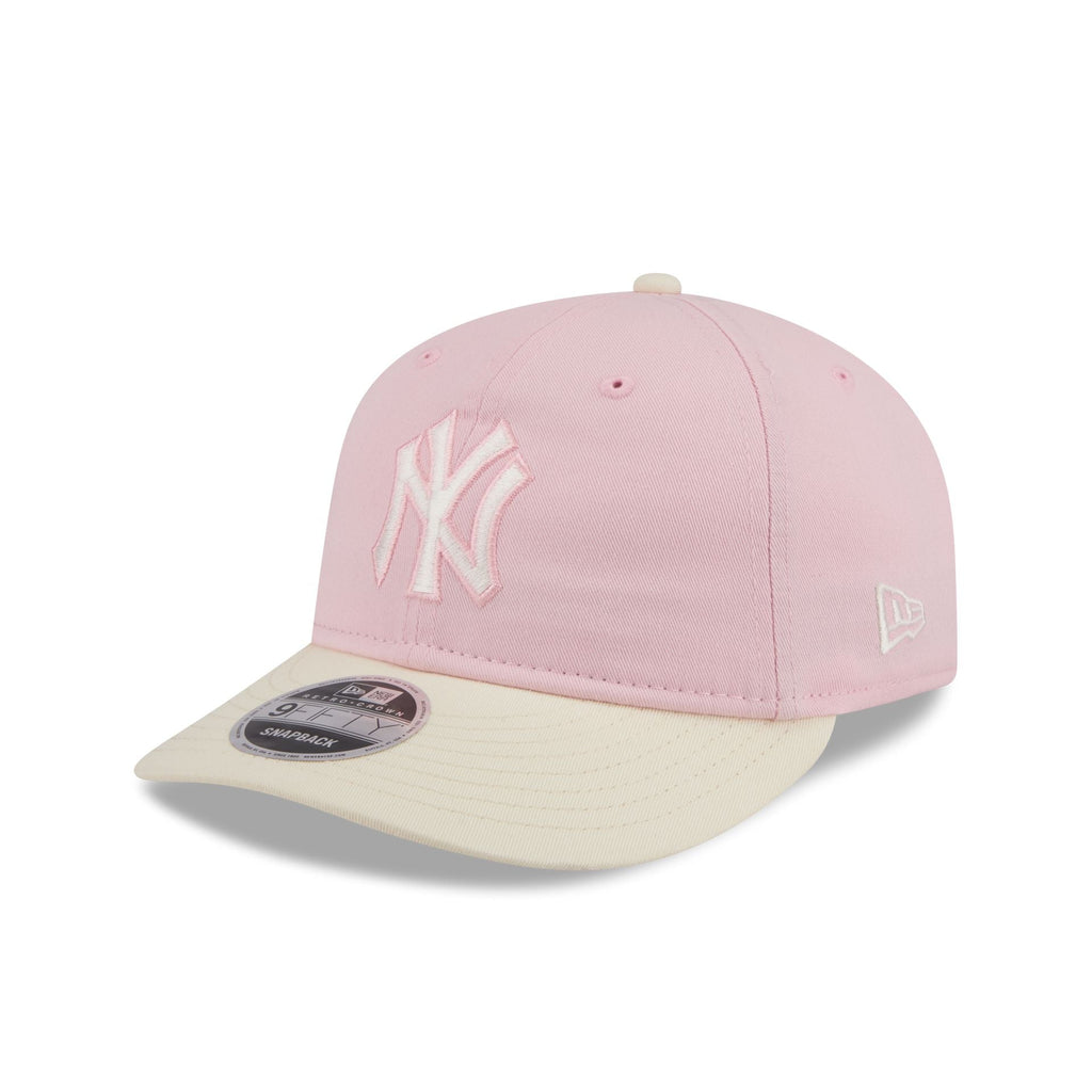 New York Yankees Light Pink Retro Crown 9FIFTY Snapback Hat