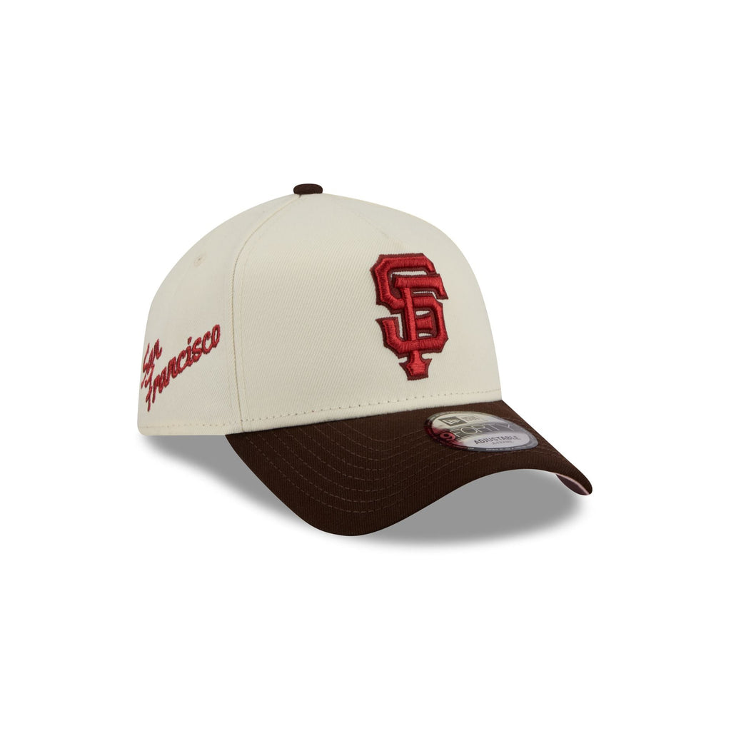 San Francisco Giants City Script 9FORTY A-Frame Snapback Hat