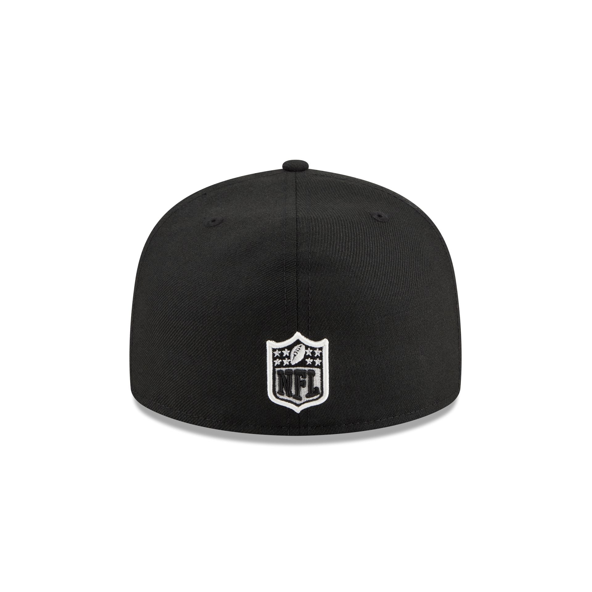 Just Caps Chiseled Logo Chicago Bears 59FIFTY A-Frame Fitted Hat