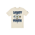 New York Yankees Looney Tunes Diamond Chrome White T-Shirt