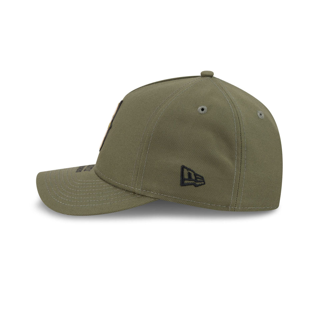 Seattle Mariners Armed Forces Day 2026 9FORTY M-Crown A-Frame Snapback Hat