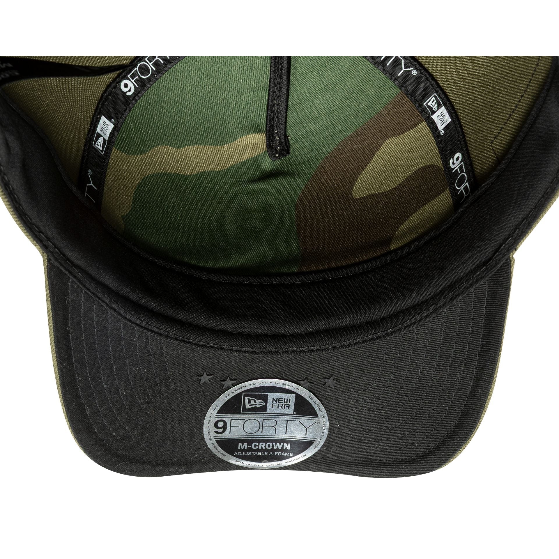 Milwaukee Brewers Armed Forces Day 2026 9FORTY M-Crown A-Frame Snapback Hat