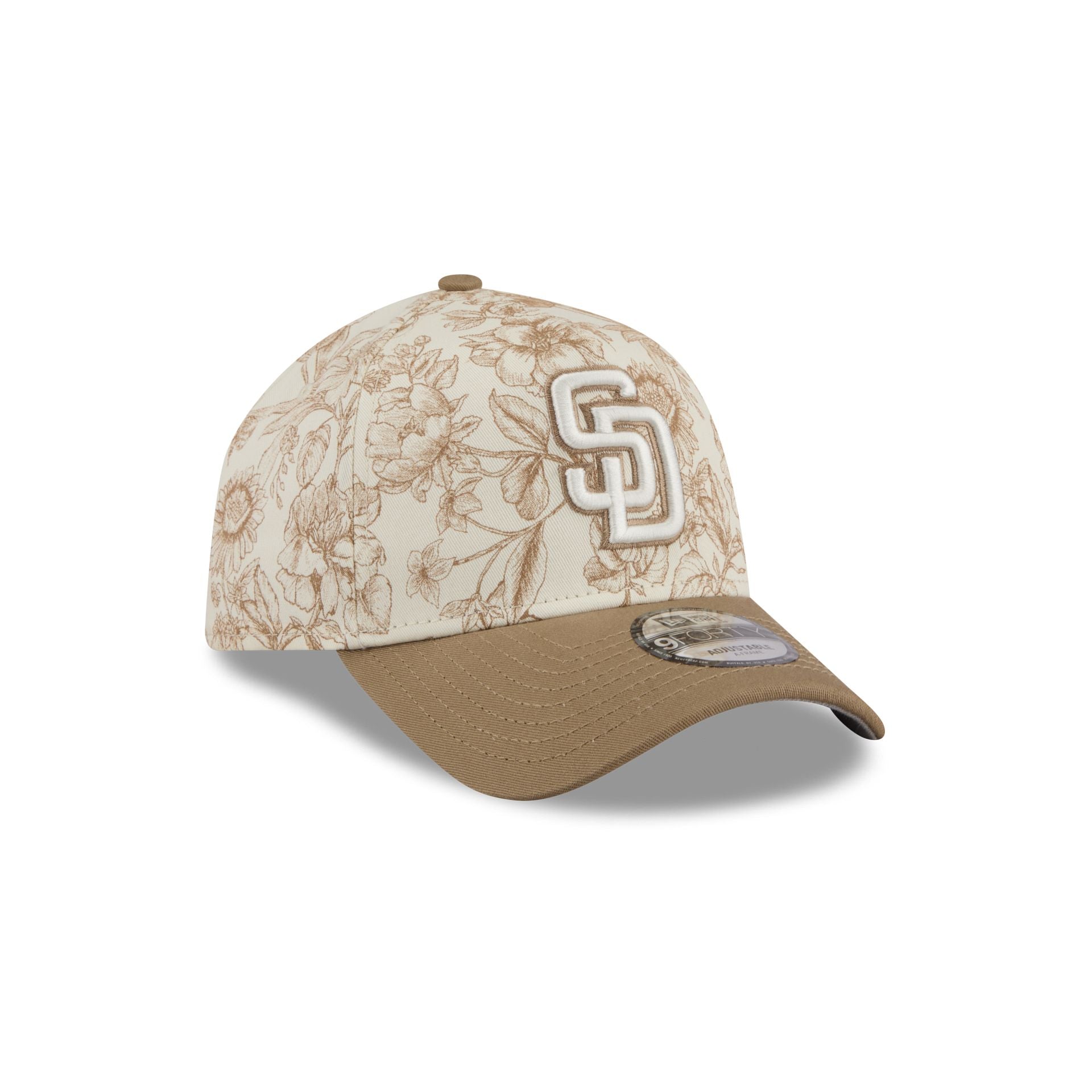 San Diego Padres Spring Floral 9FORTY A-Frame Snapback Hat