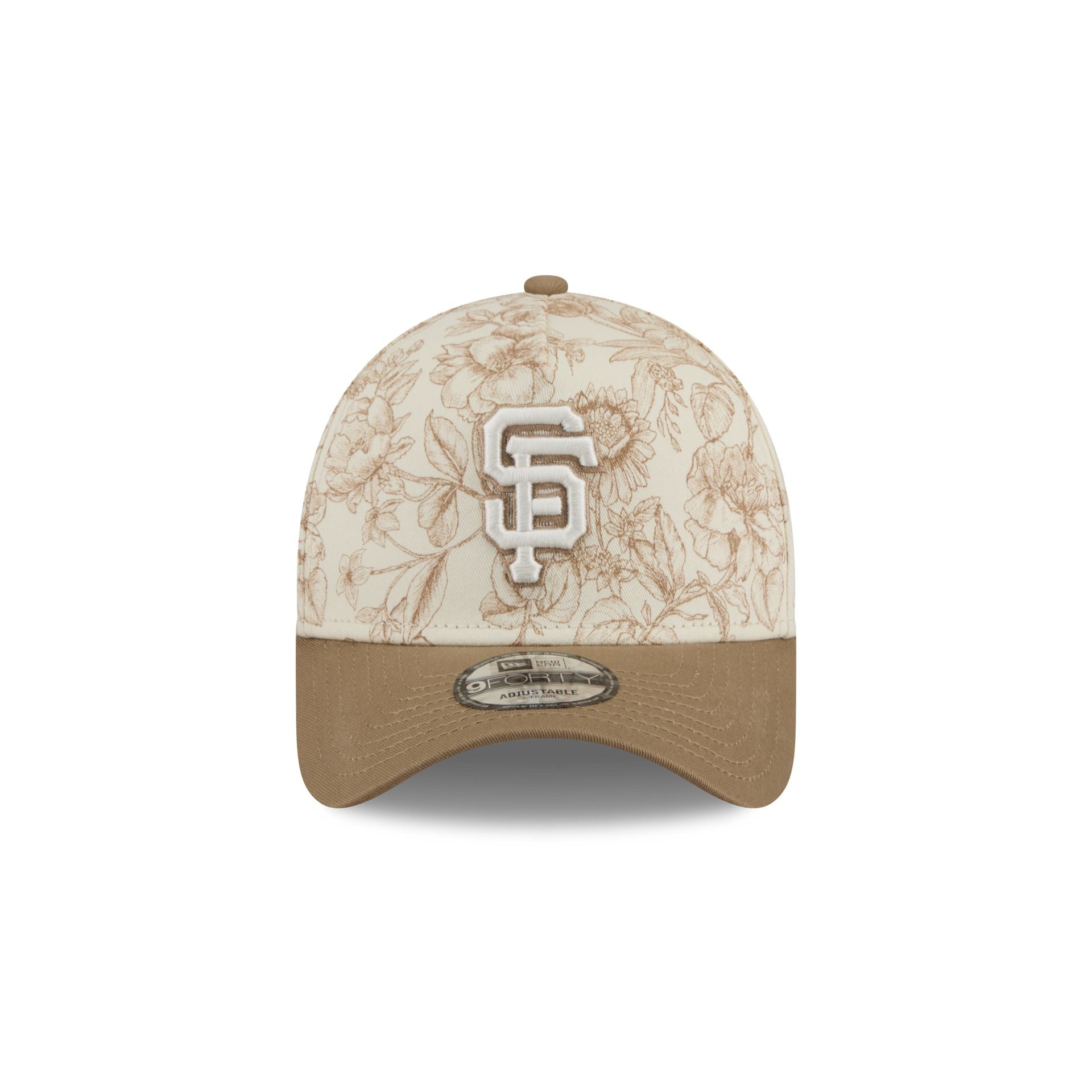 San Francisco Giants Spring Floral 9FORTY A-Frame Snapback Hat