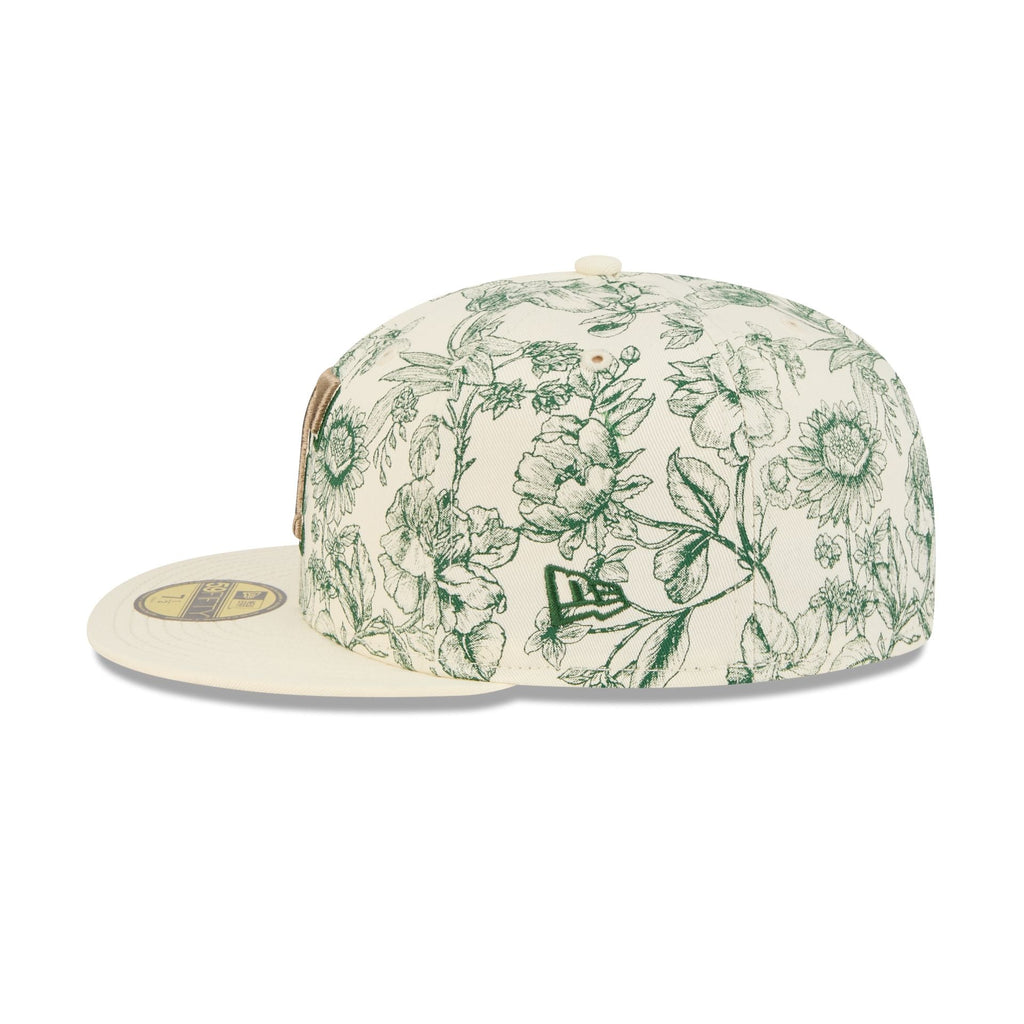 Texas Rangers Spring Floral 59FIFTY Fitted Hat