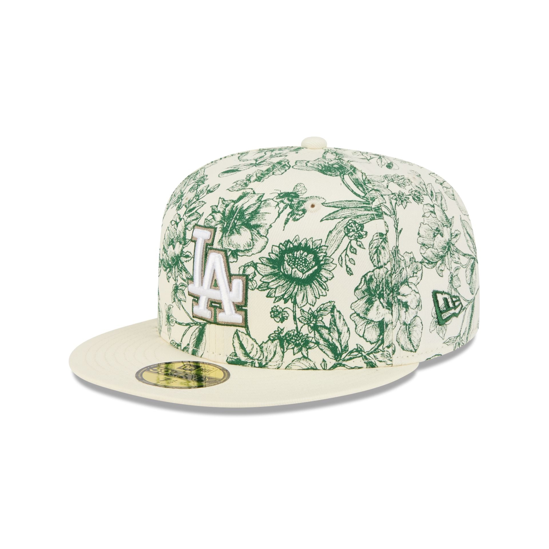 Los Angeles Dodgers Spring Floral 59FIFTY Fitted Hat