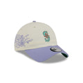 Seattle Mariners Lavender Flowers Casual Classic Adjustable Hat