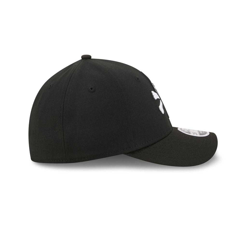 Myrtle Beach Pelicans Theme Night Black 39THIRTY M-Crown Stretch Fit Hat