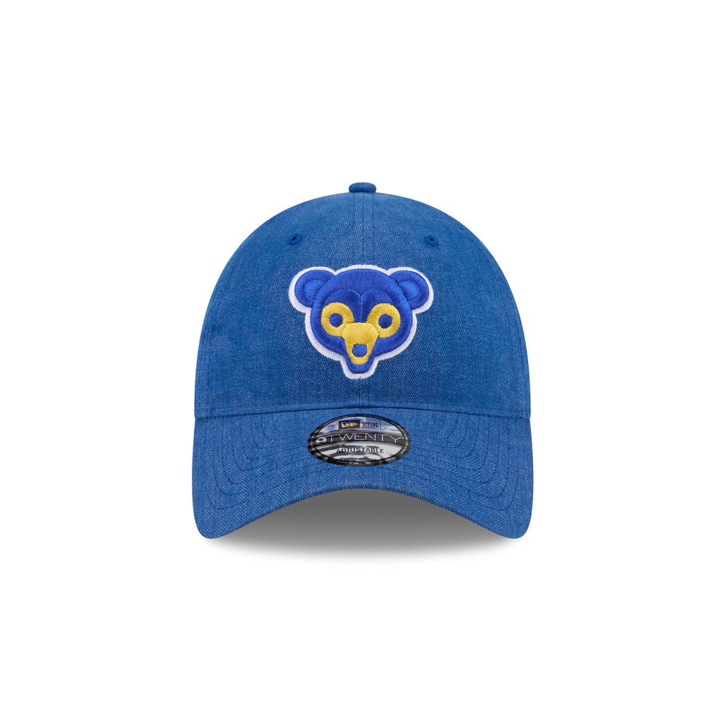 Chicago Cubs Herringbone Team Colors 9TWENTY Adjustable Hat