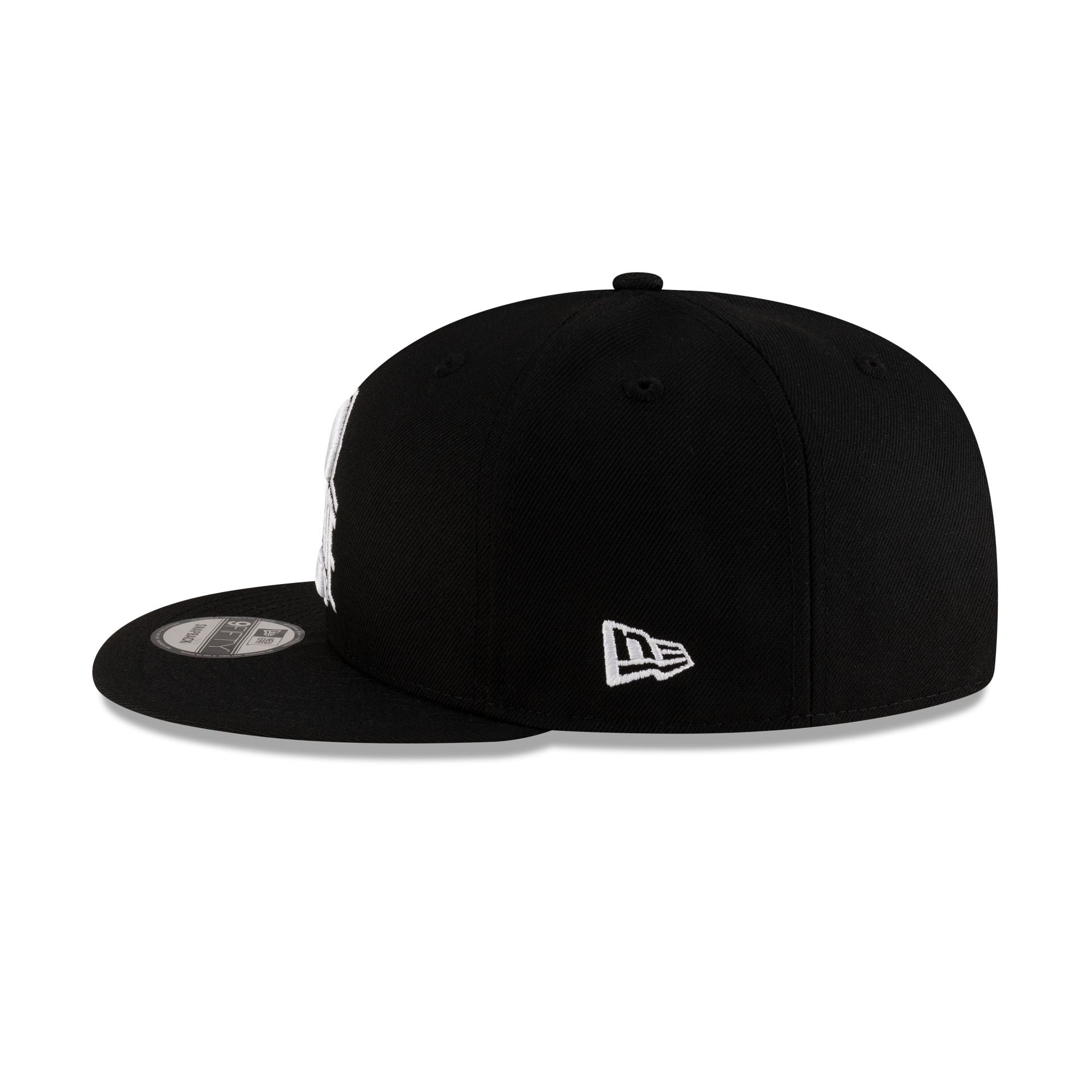 Ohio State Buckeyes Black & White 9FIFTY Snapback Hat