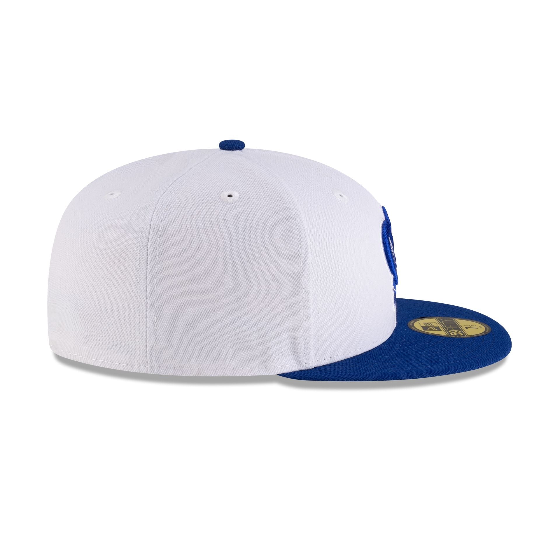 Duke Blue Devils White Royal 59FIFTY Fitted