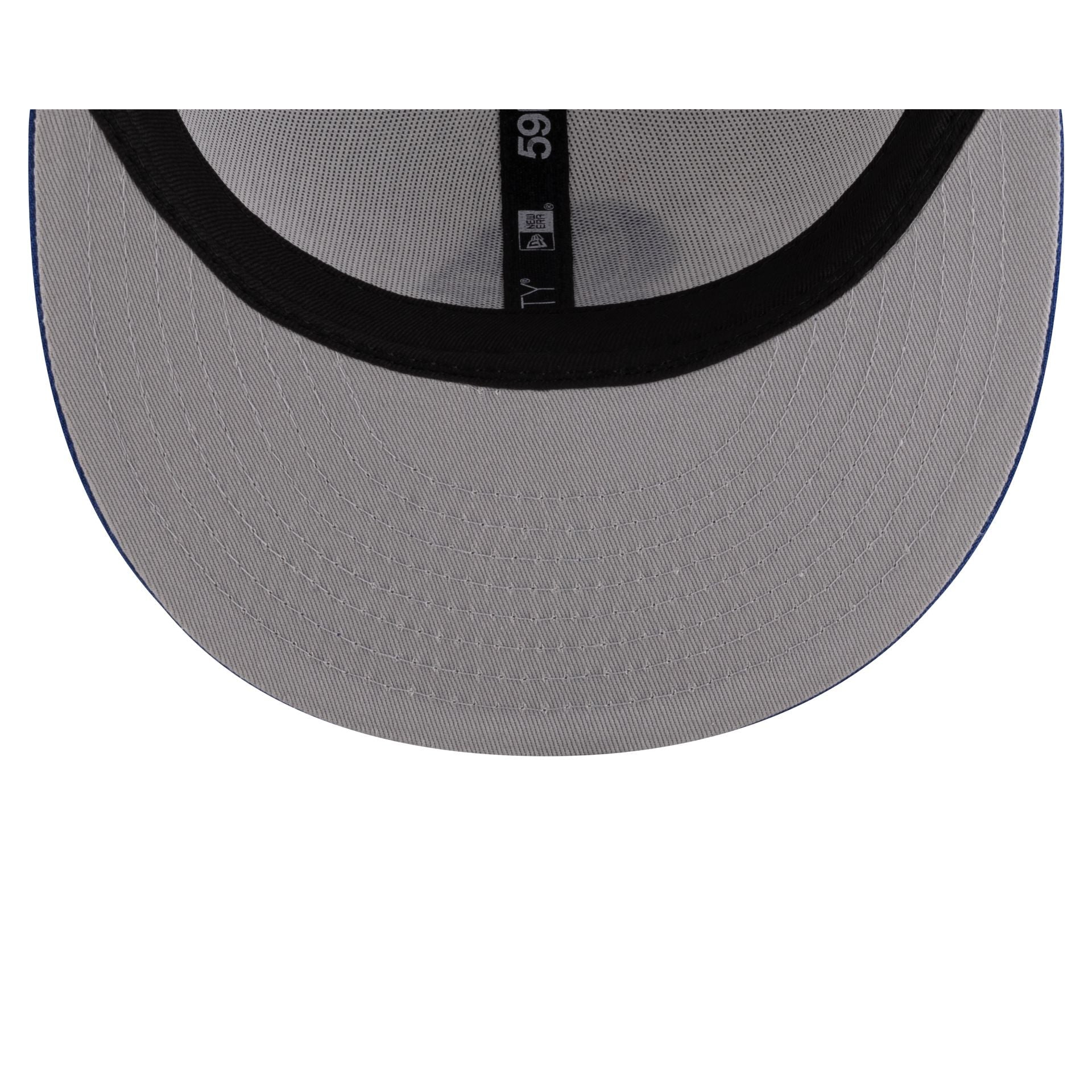 Duke Blue Devils White Royal 59FIFTY Fitted