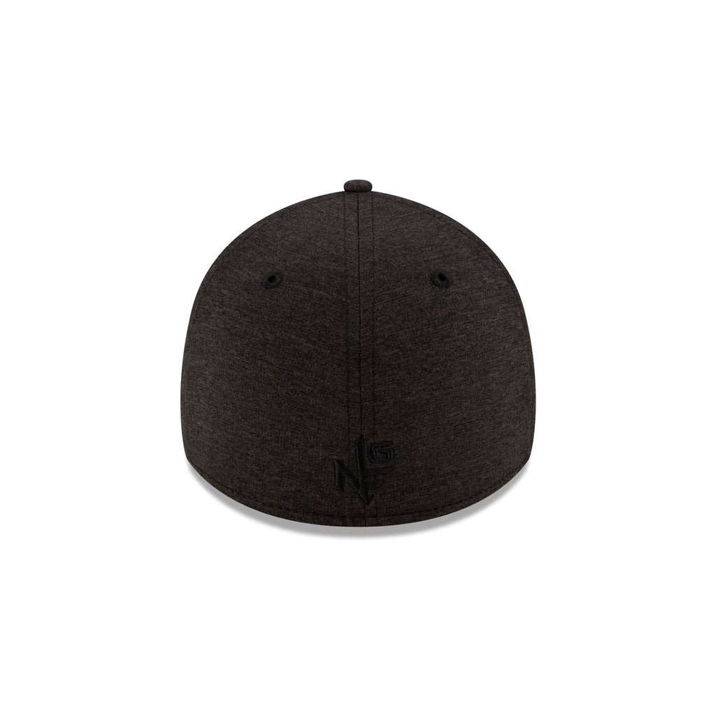 New Era Golf Script Black 39THIRTY Stretch Fit Hat