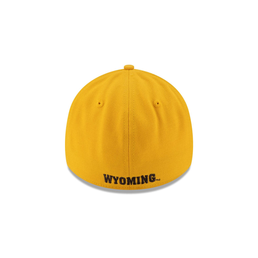 Wyoming Cowboys Gold 39THIRTY Stretch Fit Hat