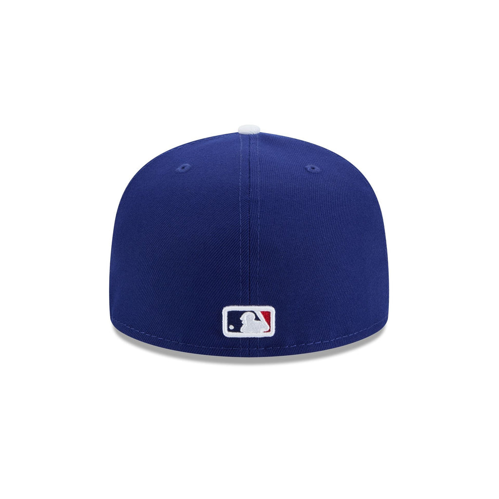 Los Angeles Dodgers 2024 World Series Champions Trophy Side Patch 59FIFTY Fitted Hat