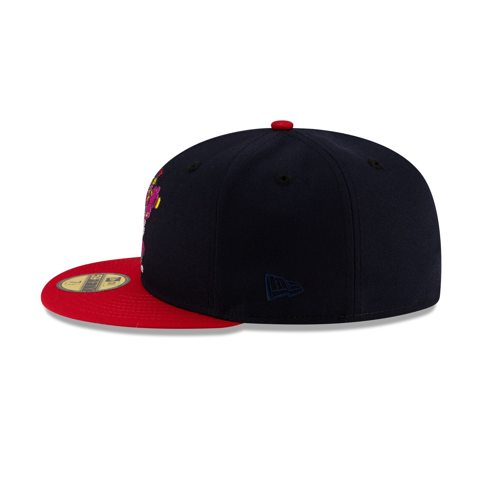 Cleveland Guardians Mascot Navy 59FIFTY Fitted Hat