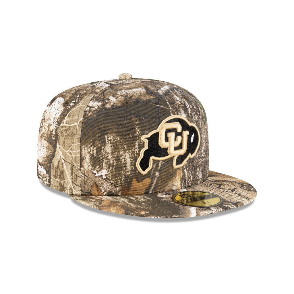 Colorado Buffaloes Tan Terry Realtree 59FIFTY Fitted Hat