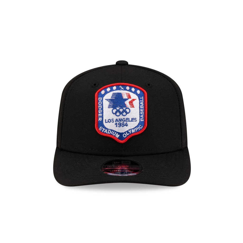 Los Angeles Dodgers 1984 Olympics Black 9SEVENTY Stretch-Snap Hat