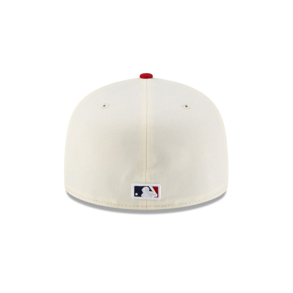 Philadelphia Phillies Upside Down Logo Chrome 59FIFTY Fitted Hat