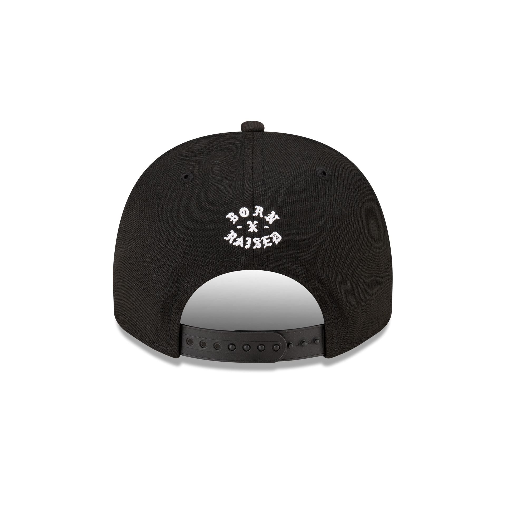 Born x Raised x Washington Commanders Script Black 9FIFTY A-Frame Snapback Hat