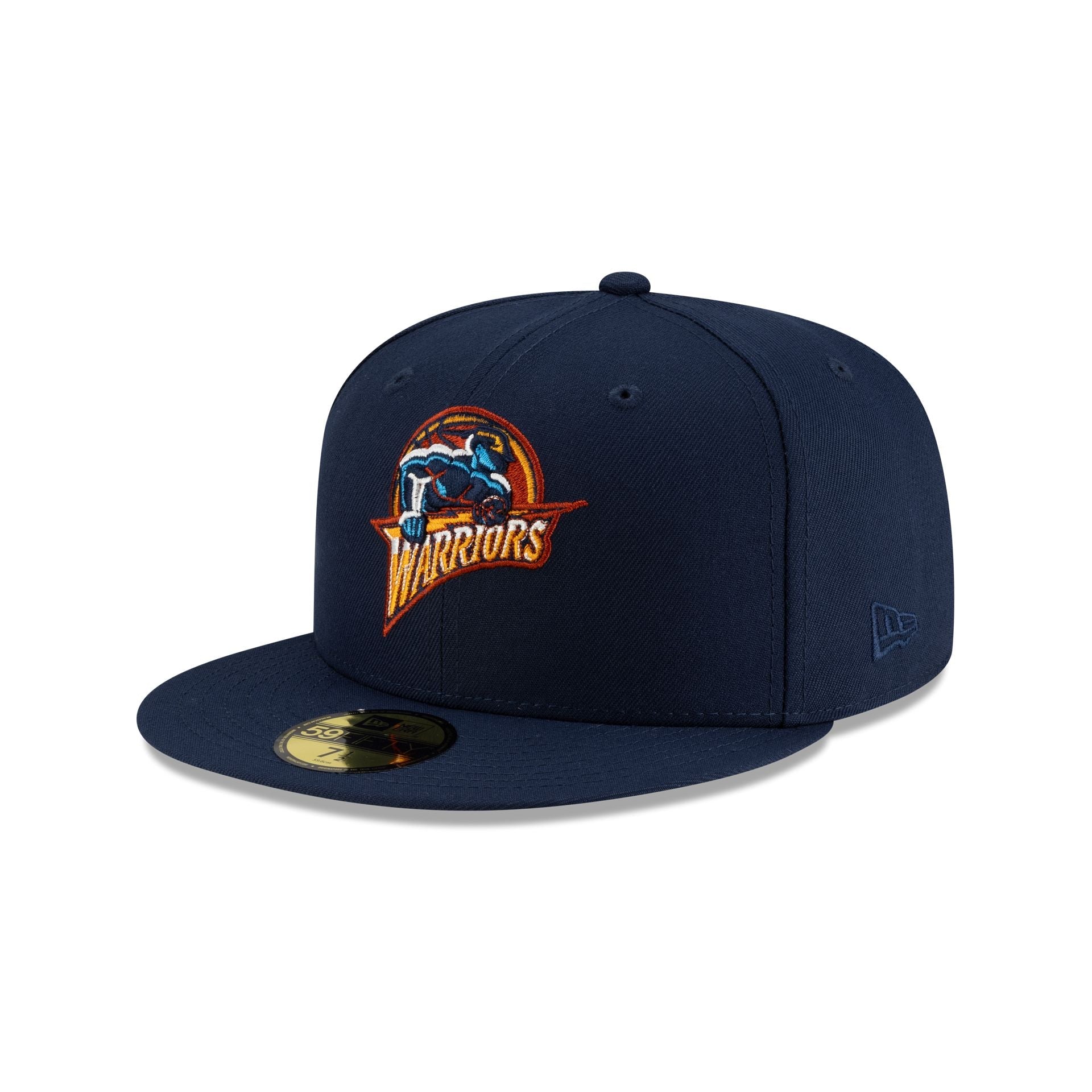 Golden State Warriors 1997-2009 Hardwood Classics Ocean Blue 59FIFTY Fitted Hat