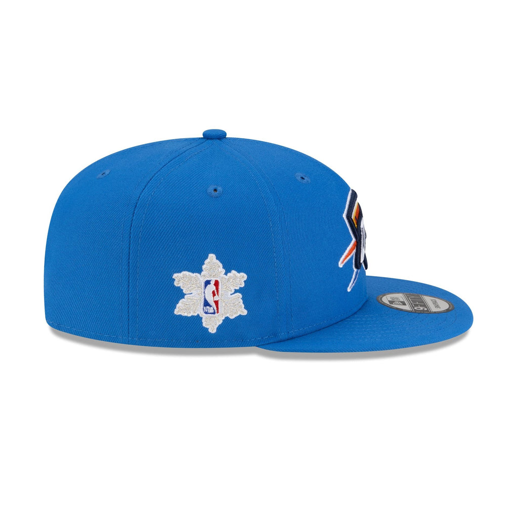 Oklahoma City Thunder Christmas Day Game 9FIFTY Snapback Hat