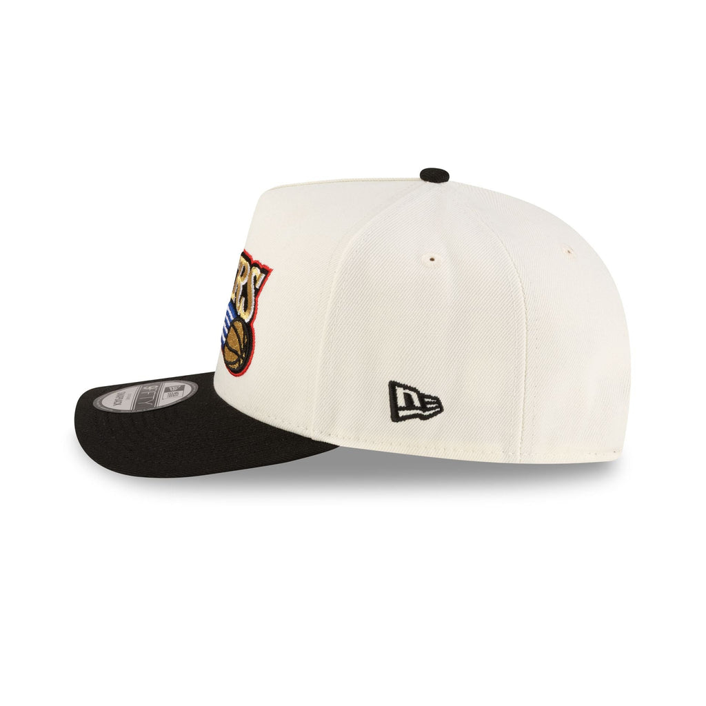 Philadelphia 76ers 1997-2009 Hardwood Classics Express Chrome White 9FIFTY A-Frame Snapback Hat