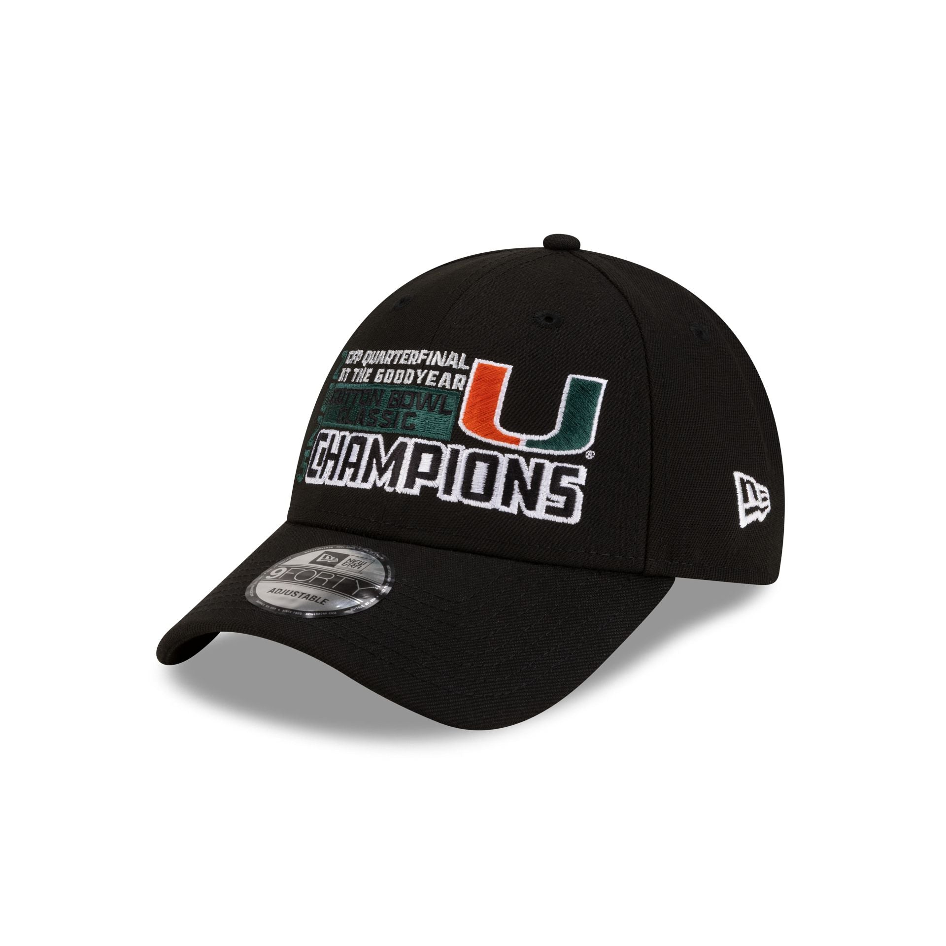 Miami Hurricanes 2026 Cotton Bowl Champions 9FORTY Adjustable Hat