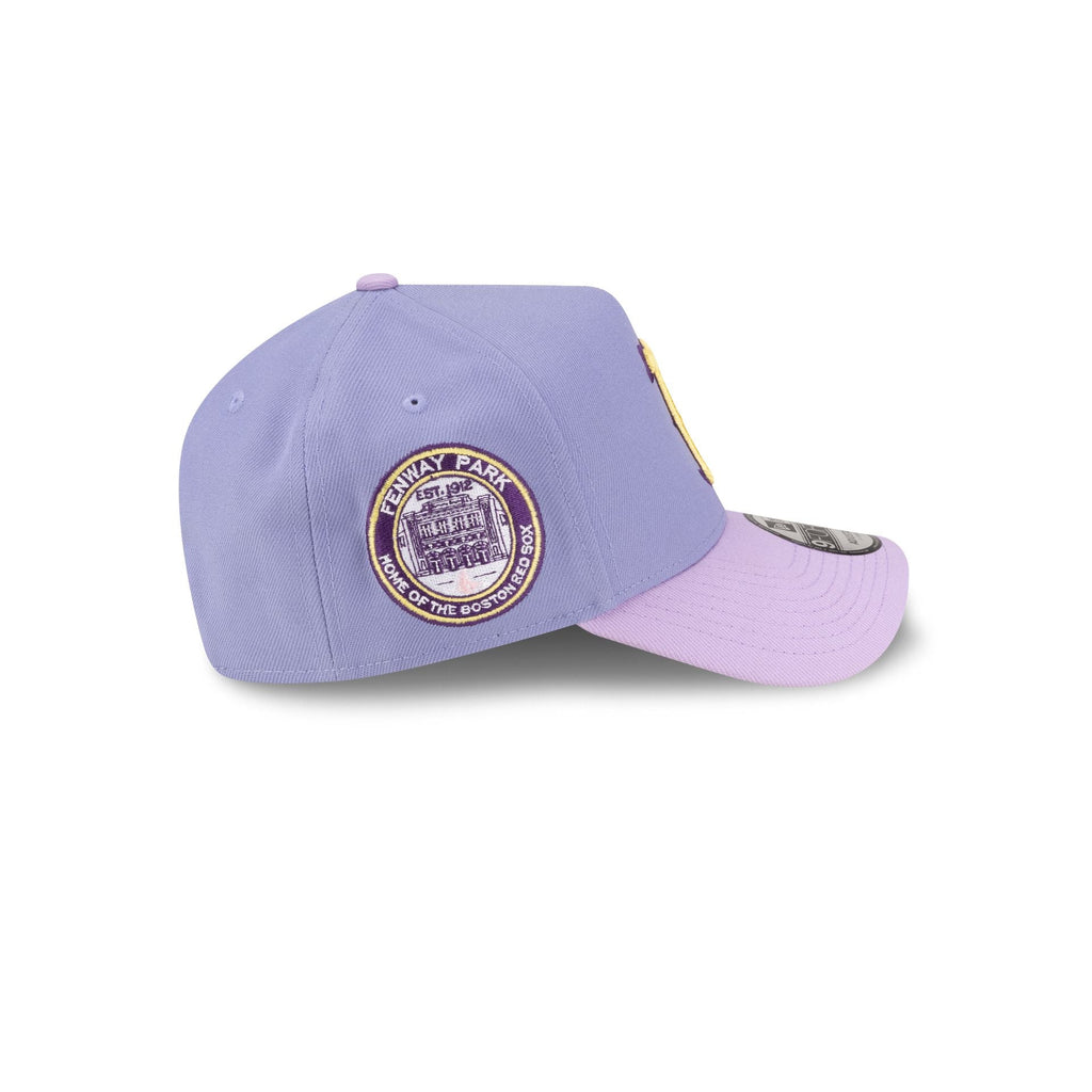 Boston Red Sox Lavender Pink 9FORTY A-Frame Snapback Hat