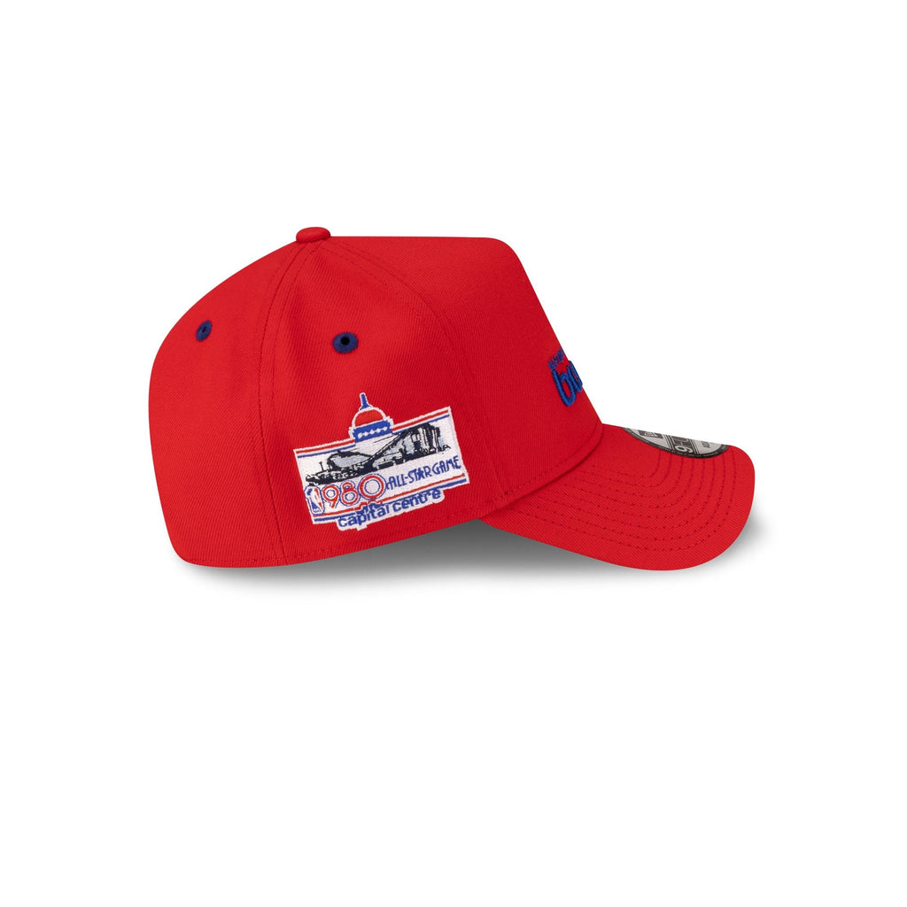 Washington Bullets Hardwood Classics 1980 All-Star Game 9FORTY A-Frame Snapback Hat