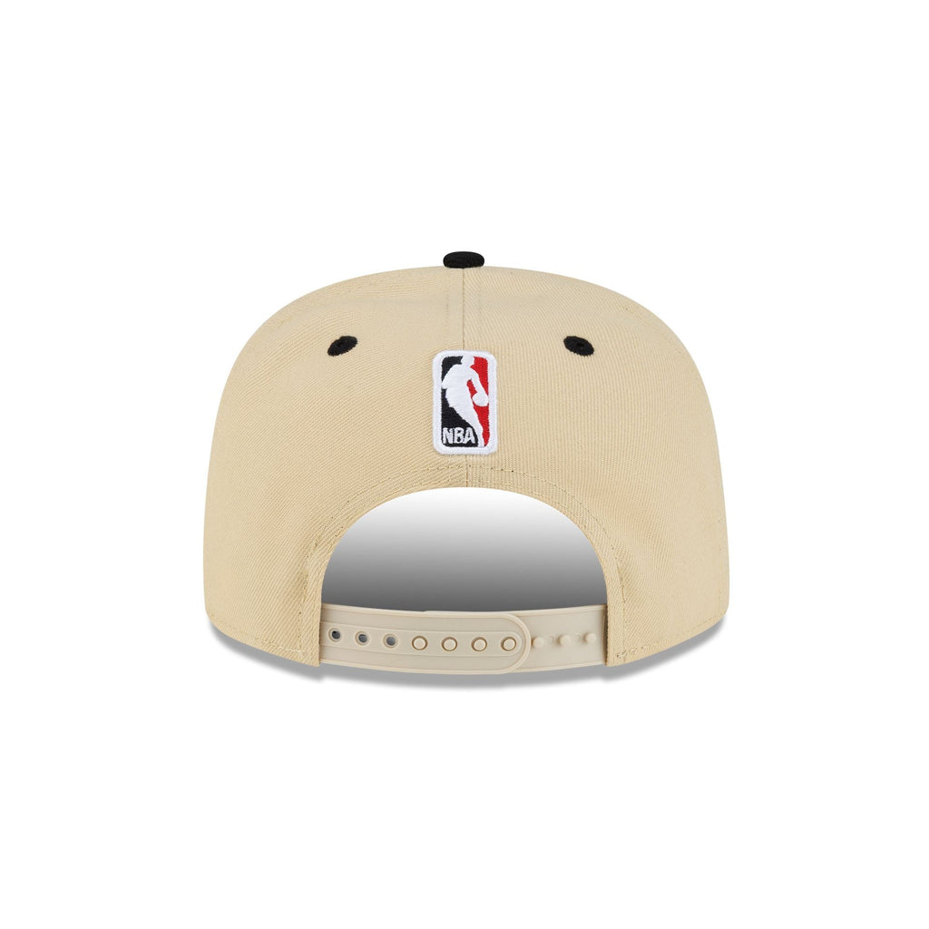 Miami Heat Hardwood Classics 2000s Gold 9FIFTY A-Frame Snapback Hat