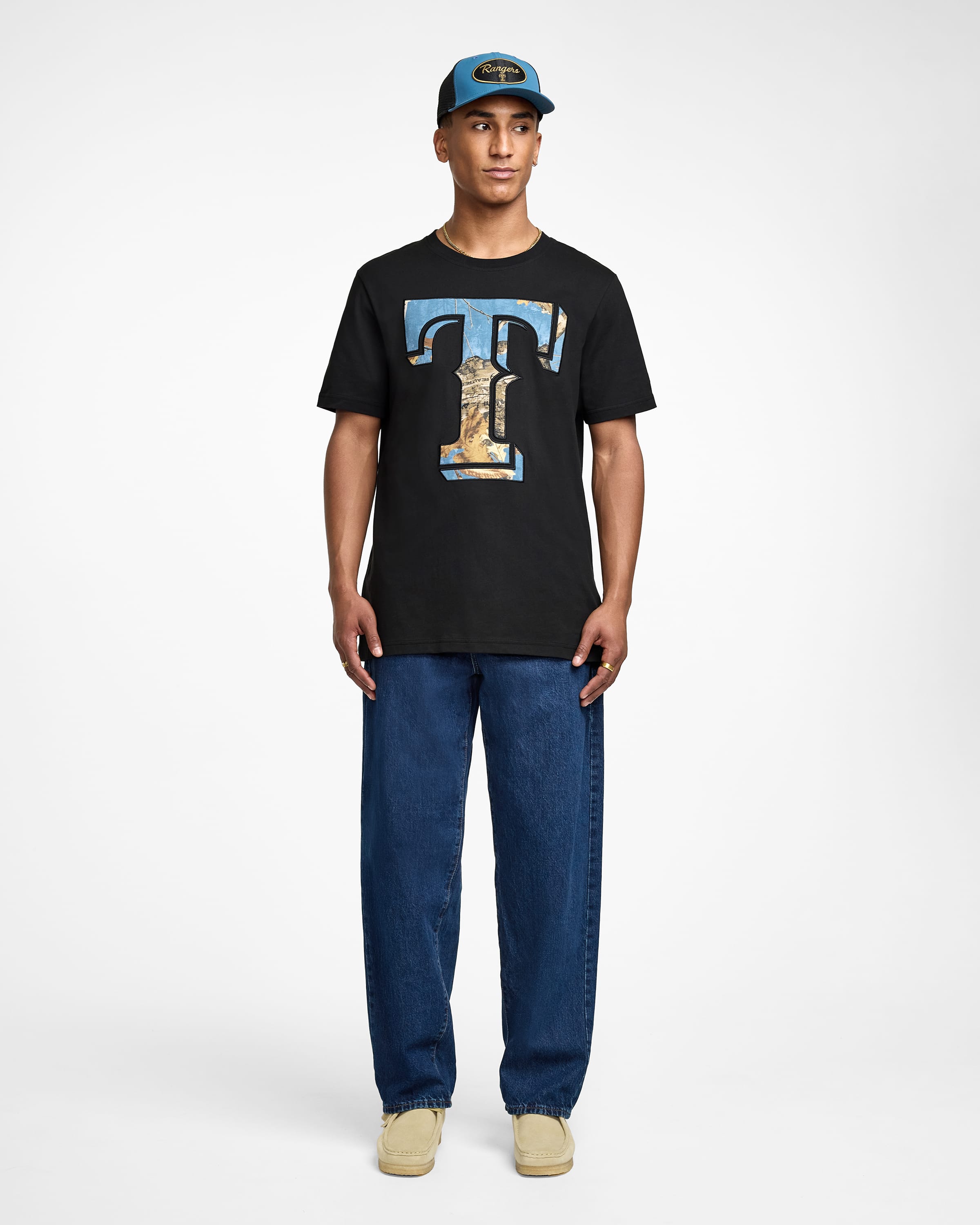 New York Yankees Black Realtree T-Shirt